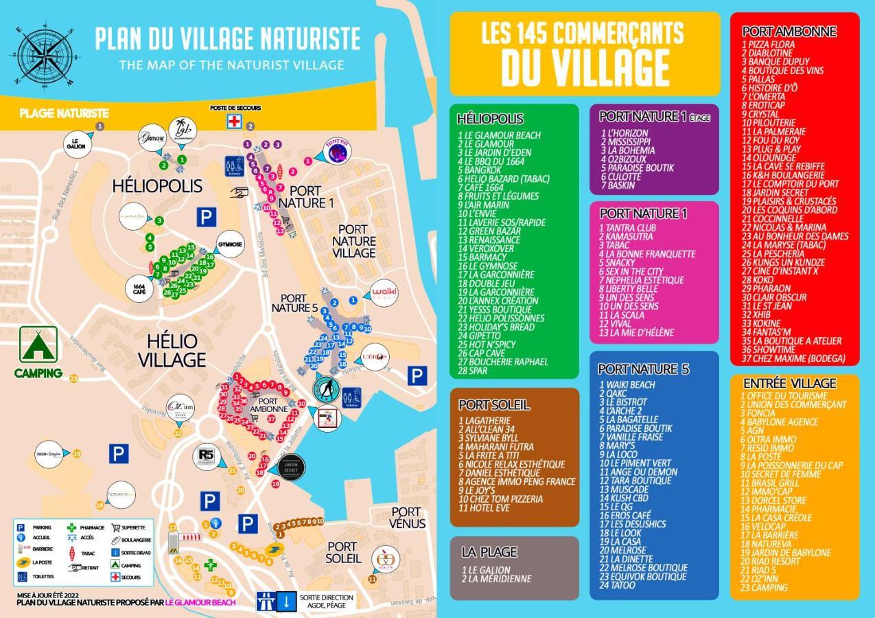 Aphrodix Village Naturiste Agde Exterior foto